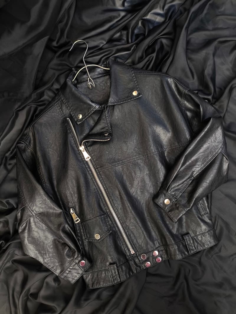 Leather jacket — example product